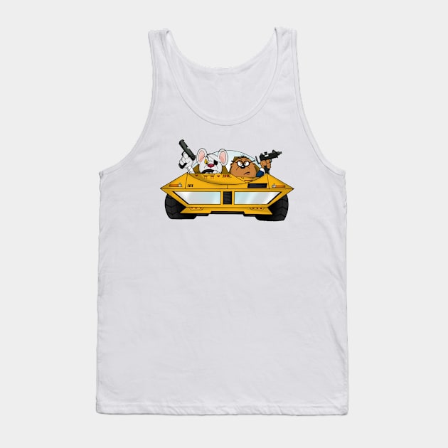 Danger Mouse - Ridin' dirty Tank Top by TheD33J
